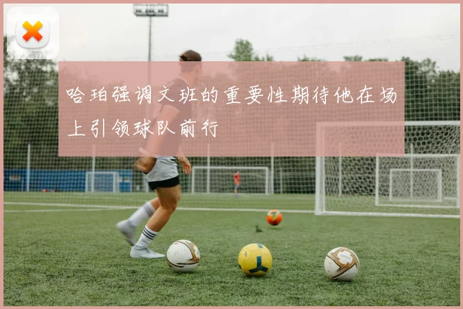 哈珀强调文班的重要性期待他在场上引领球队前行